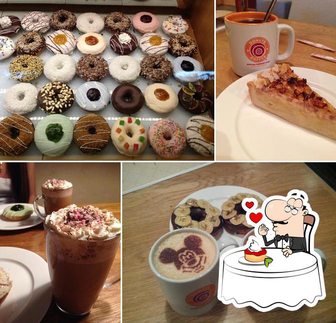 "Donuts&coffee" представляет гостям широкий выбор сладких блюд