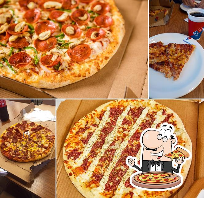 Escolha pizza no Domino's