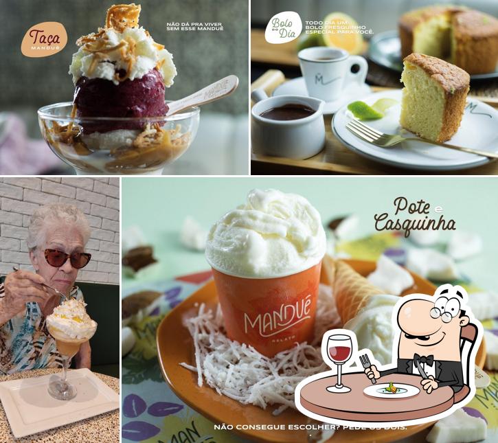 Comida em Manduê Gelato