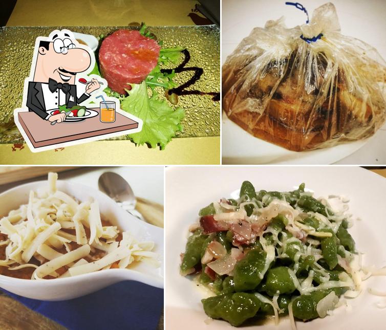 Cibo al Osteria Gnagne Sese