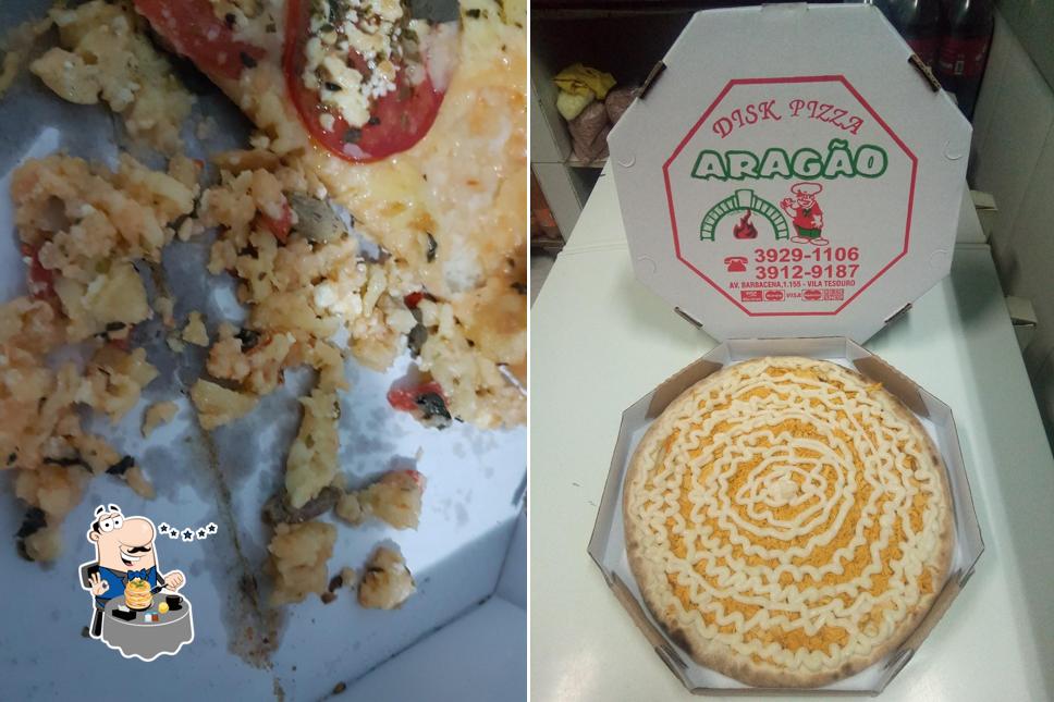 Comida em Pizzaria Aragão Delivery