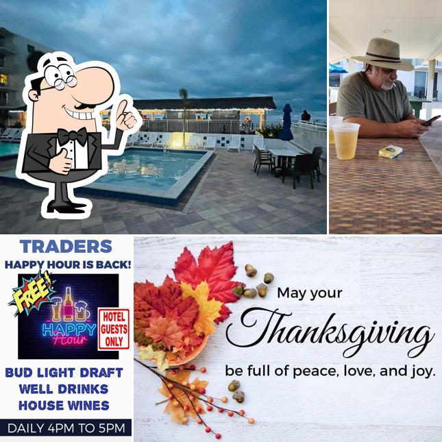 Menu of Traders Restaurant & Tiki Lounge, Daytona Beach american