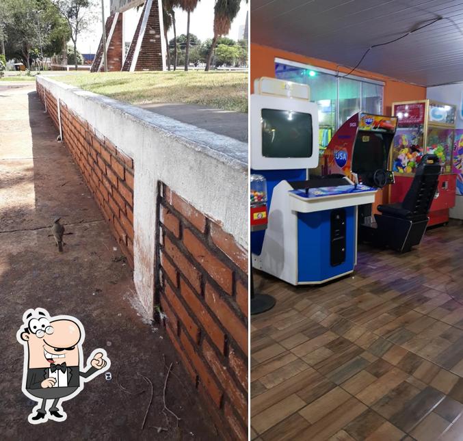 Veja imagens do interior do Bom da Brasa Pizzaria e Chopperia