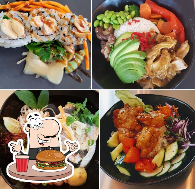 Essayez un hamburger à Foodji
