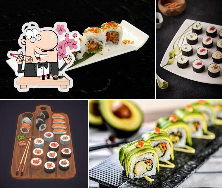 Choisissez de nombreuses options de sushi