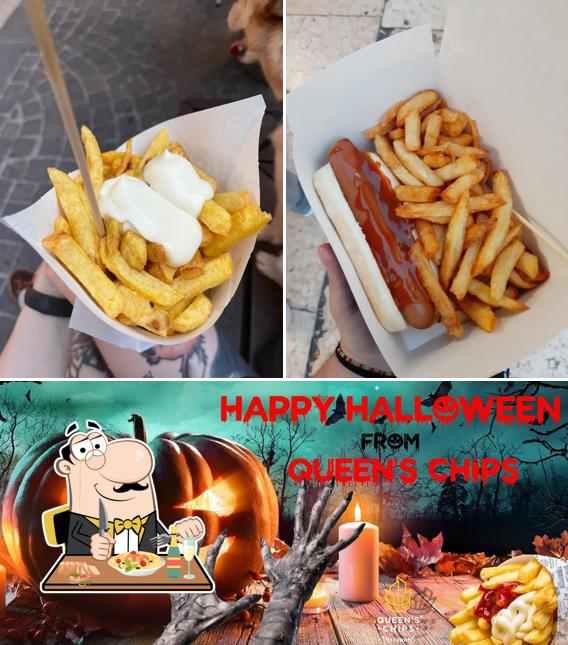 Cibo al Queen's chips
