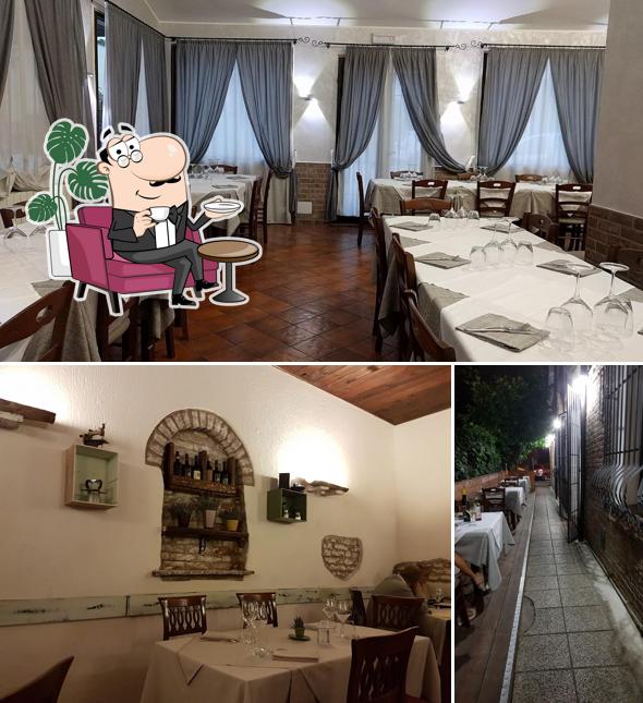 Gli interni di Ristorante Le Aquile Del Duca Ferrara