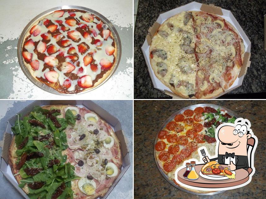 Escolha pizza no Roberto Pizzaria