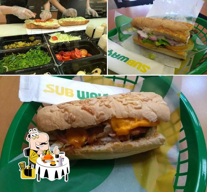 Platos en Subway Industrial