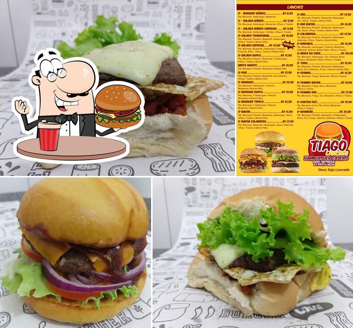 Tiago Lanches’s burgers will suit a variety of tastes