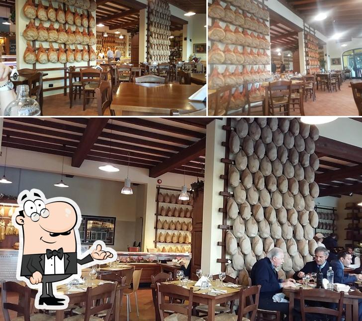 Dai un'occhiata agli interni di Culatelleria