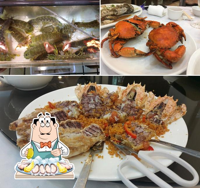 Prueba marisco en Lei Yue Mun Seafood Restaurant