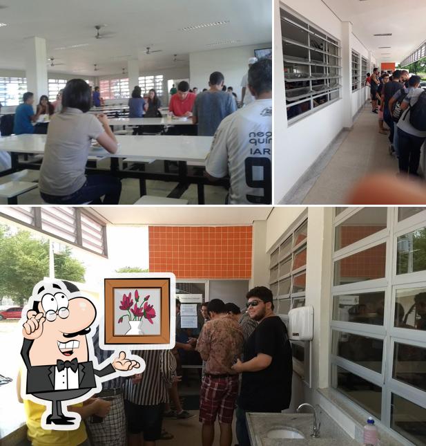 O interior do Novo Restaurante Universitário Nº2 UFC