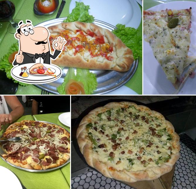 Experimente pizza no Pizzaria Siciliana