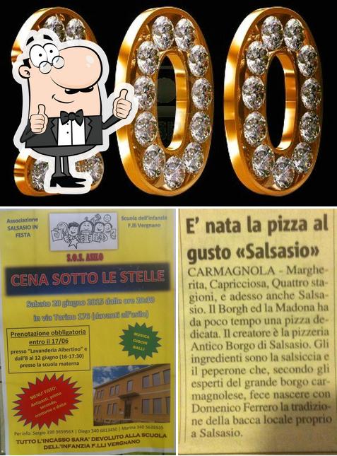 Guarda la immagine di pizza Antico Borgo