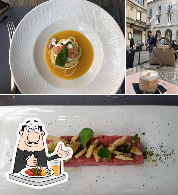 Platti al Café Trussardi