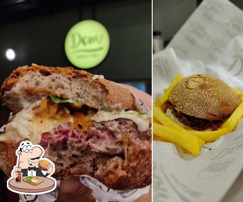 Os hambúrgueres do DOM BURGER HAUS irão saciar diferentes gostos