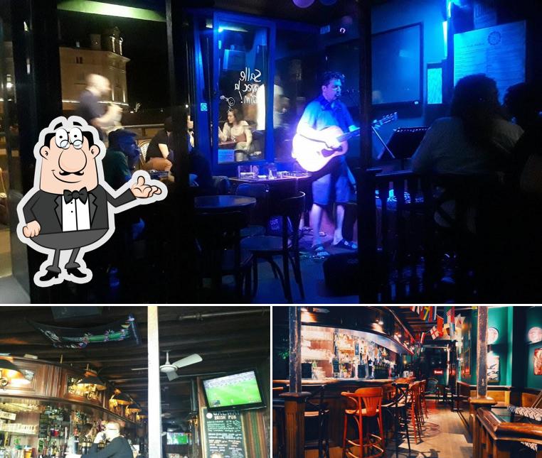 L'intérieur de Galway Irish Pub