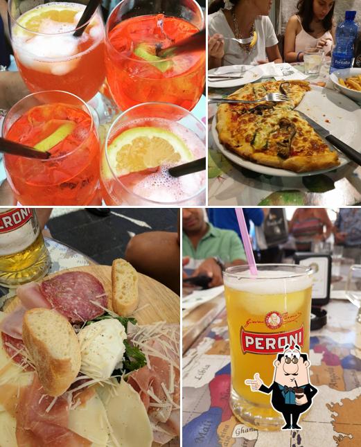 Puoi ordinare un drink dal menu