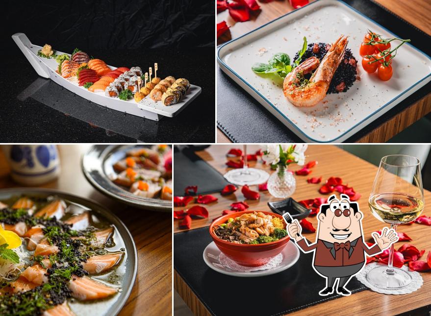 Comida em Maki Sushi - Restaurante Japonês