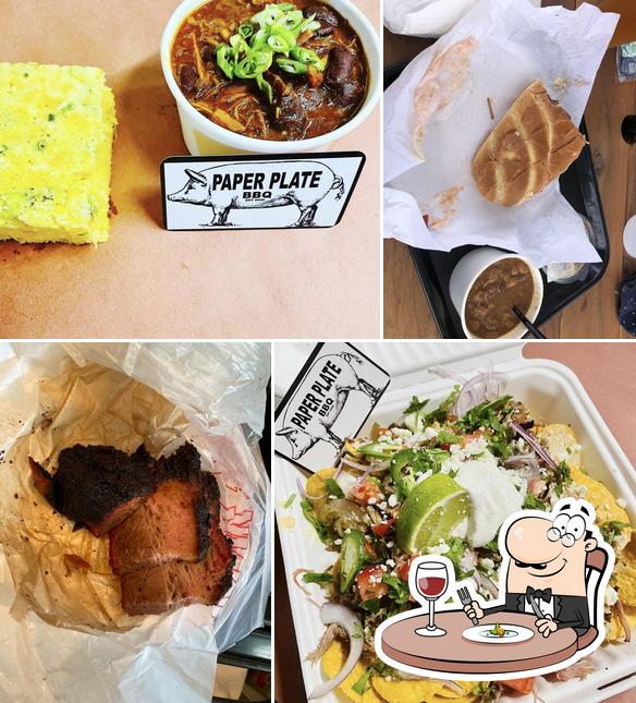 Paper Plate BBQ in Eugene Restaurant menu and reviews