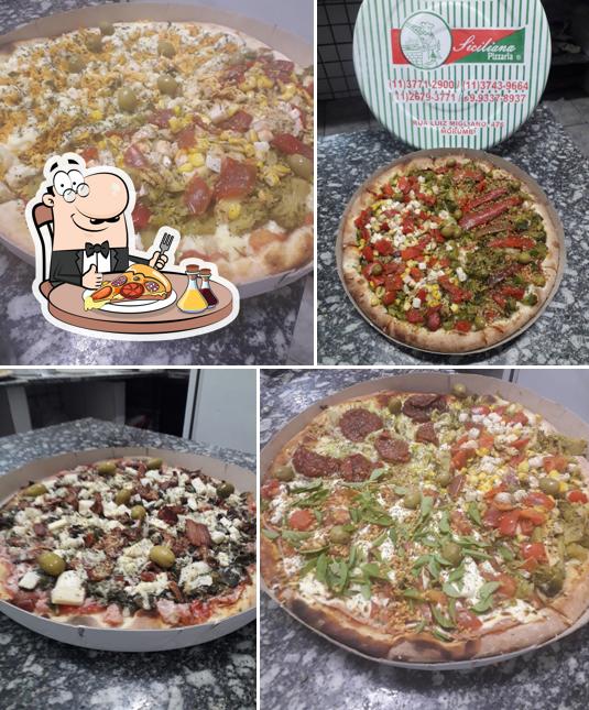 No Pizzaria Siciliana, você pode degustar pizza