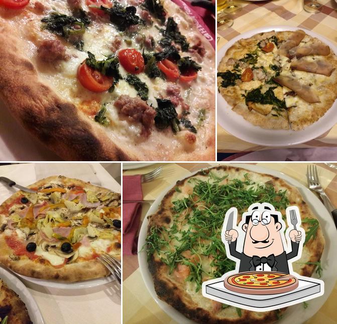 Prova una pizza a Pizzeria Trattoria Dal Ghiottone