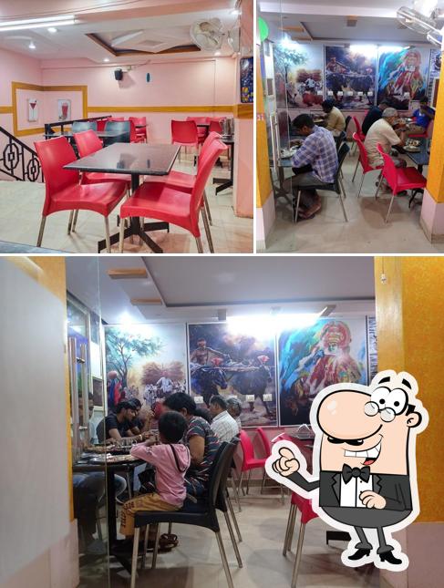The interior of Hotel Panchadurga