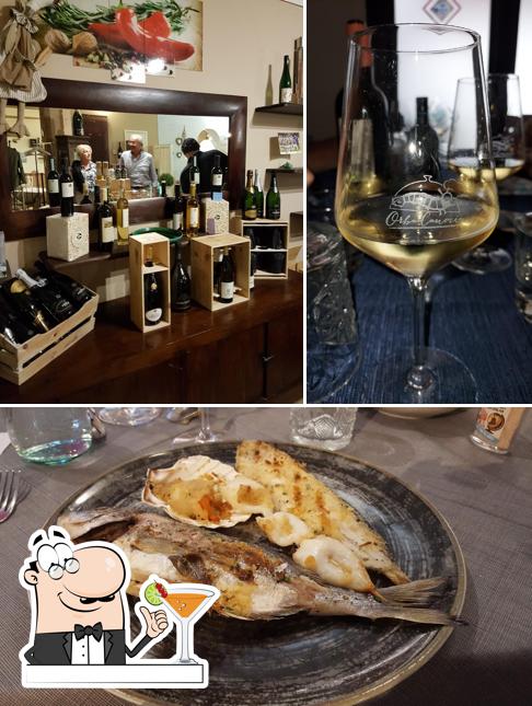 Tra le diverse cose da Osteria Ristorantino L'orba Canocia si possono trovare la bevanda e cibo