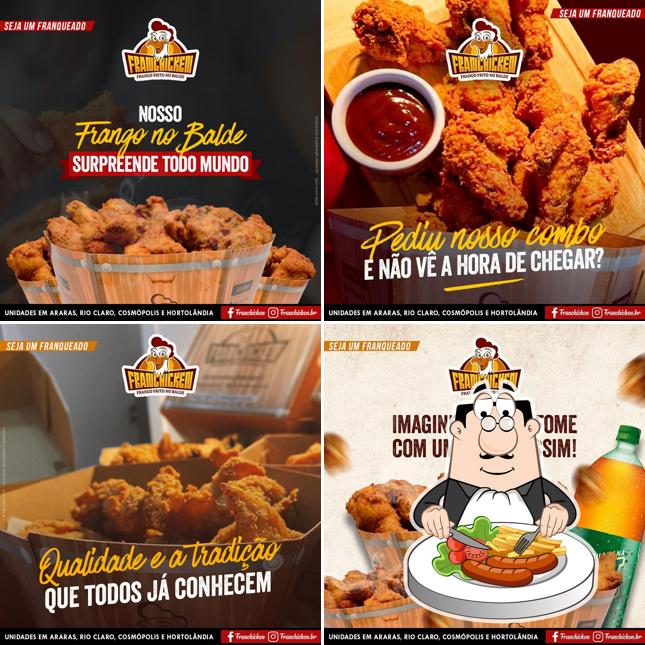 Platos en Franchicken Rio Claro