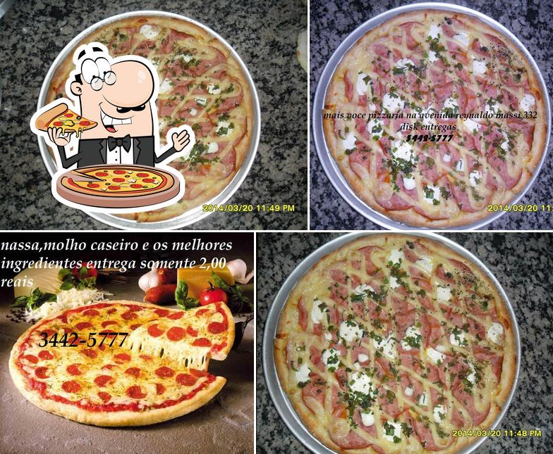 Experimente pizza no MAIS VOCÊ - Pizzaria