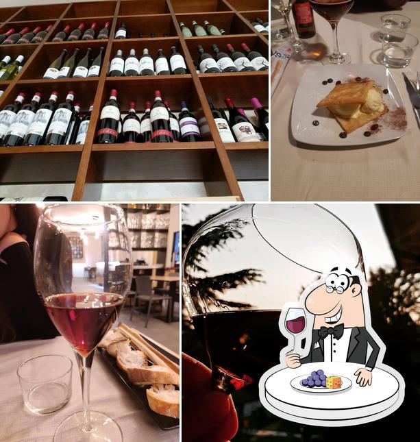 È gradevole bersi un bicchiere di vino a Vin Bistrot Ristorante Moncalieri