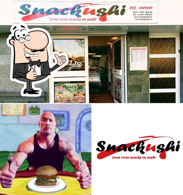 Vea esta imagen de Snackushi: sushi, snacks en chinees