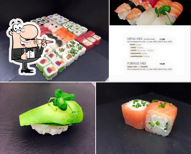 Choisissez de nombreuses options de sushi