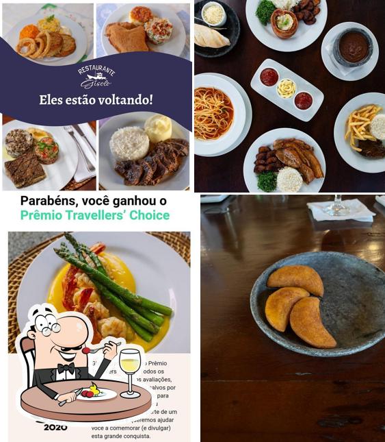 Platos en Restaurante Gisele Gastronomia Brasileira Peixes e Frutos do Mar Delivery