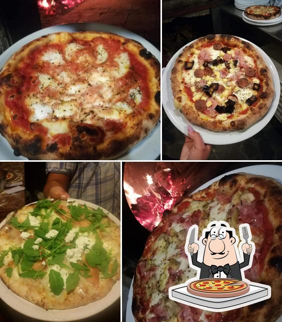 Choisissez des pizzas à Pizzeria Rifugio Normanno