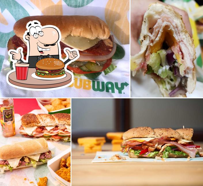 Commandez un hamburger à Subway