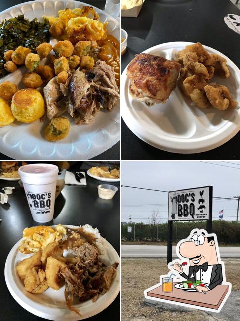 Meals at Doc's Barbeque