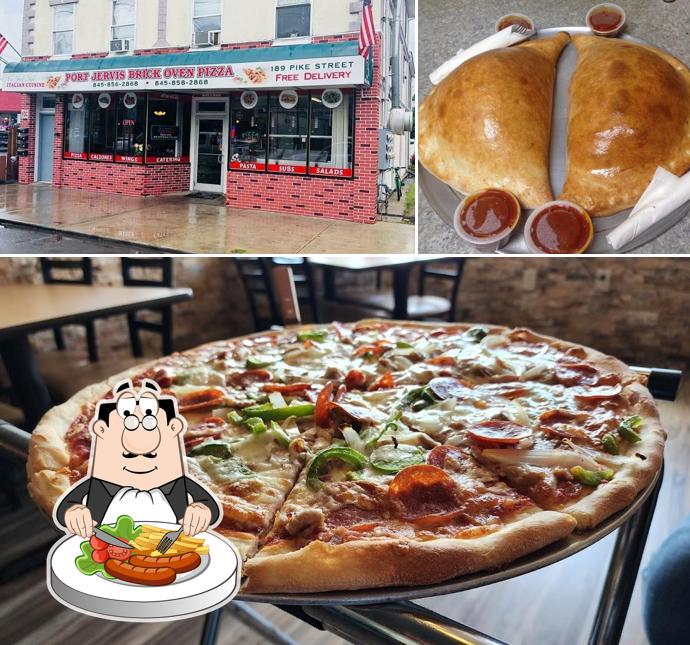 Port Jervis Brick Oven Pizza in Port Jervis Restaurant menu and reviews