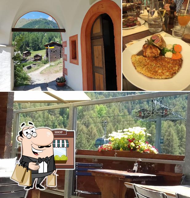 Gli esterni di Bergrestaurant Blatten