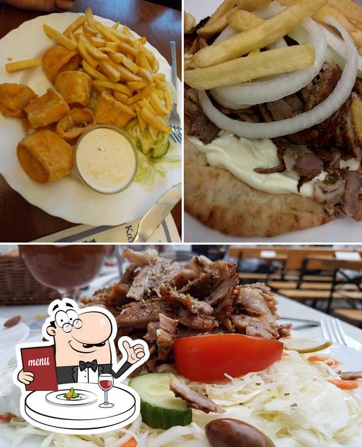 Essen im Corfu Grill