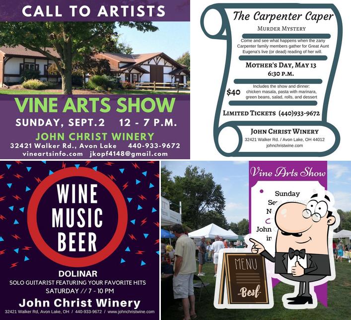 John Christ Winery In Avon Lake Restaurant Menu And Reviews