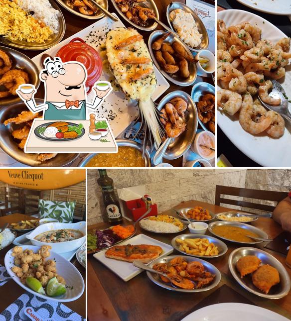 Batatas fritas em Camarão Carioca Jurerê