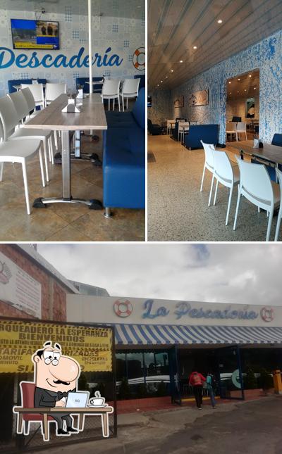 La Pescaderia is distinguished by interior and exterior