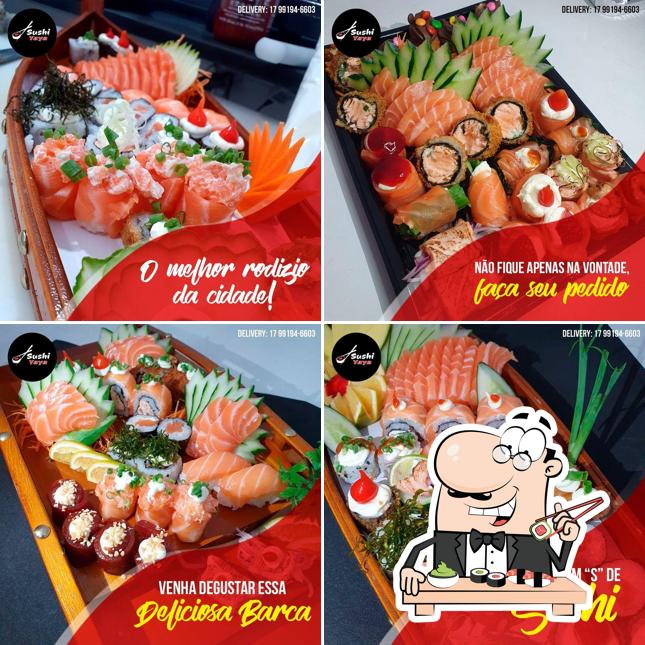 No Sushi yaya, você pode pedir sushi