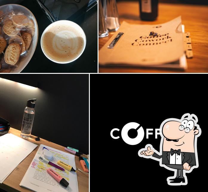 Посмотрите на внутренний интерьер "Coffice"