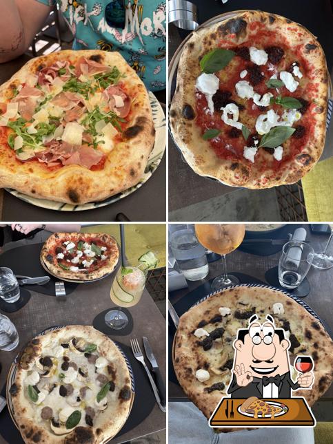 Ordina tra le molte varianti di pizza