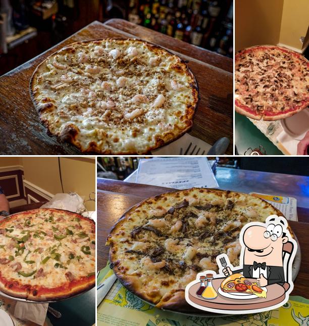 Elige una pizza en The Brothers Restaurant