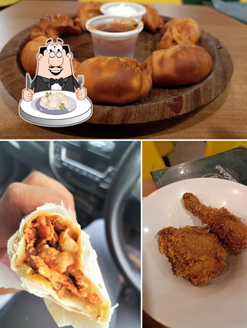 Dumplings at Frango Hub