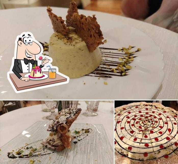 La Borgatella Ristorante Pizzeria a Pedalino propose un nombre de desserts